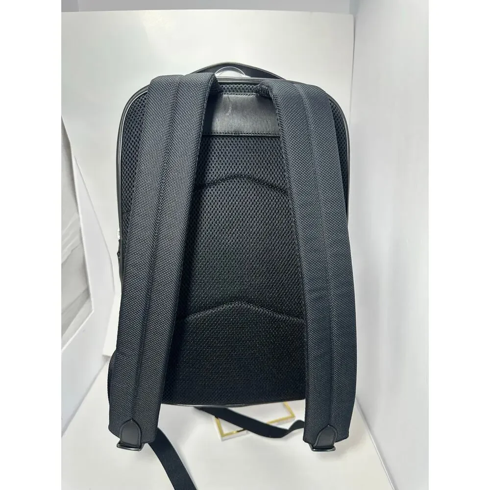 Coach Westway Black Calfskin Leather Backpack Streetwear Graffiti Logo